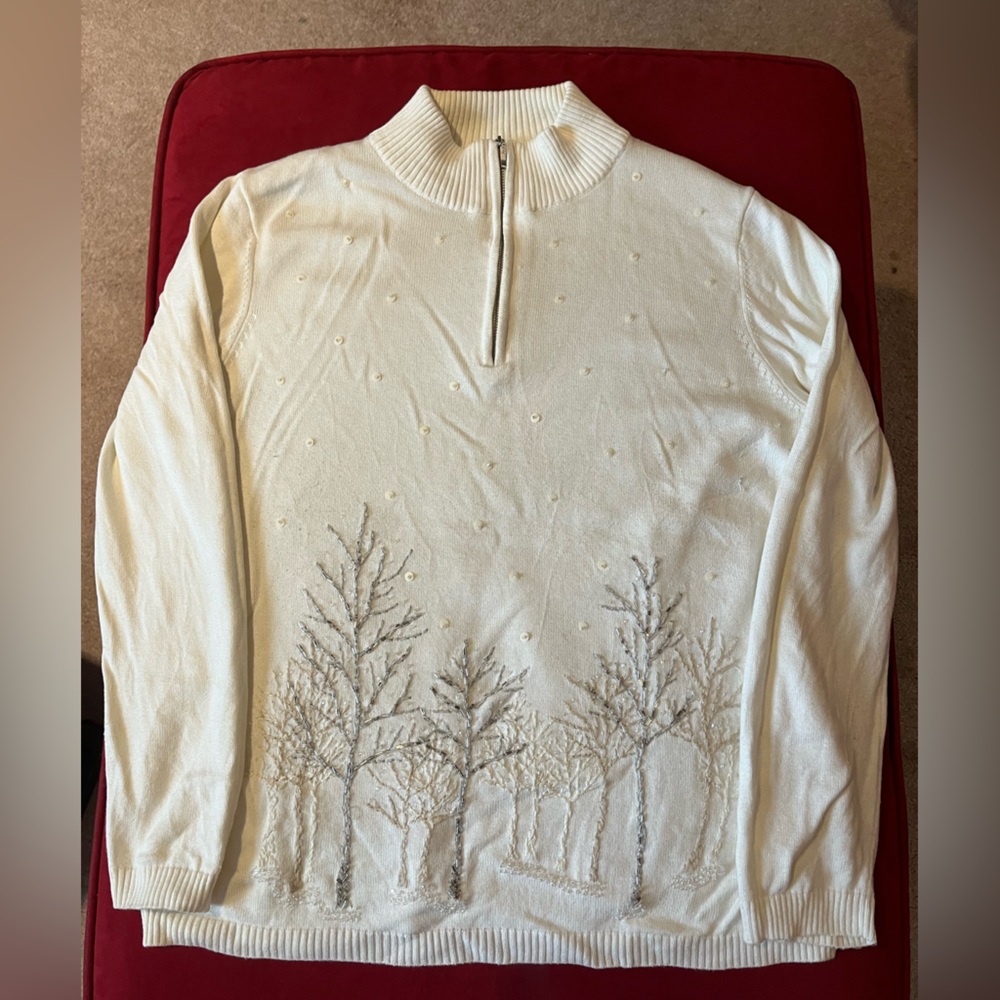 Coldwater Creek Winter Wonderland sweater